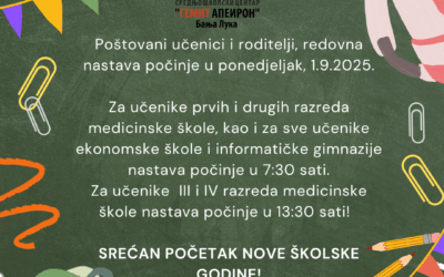 Početak nove školske godine 2025/26